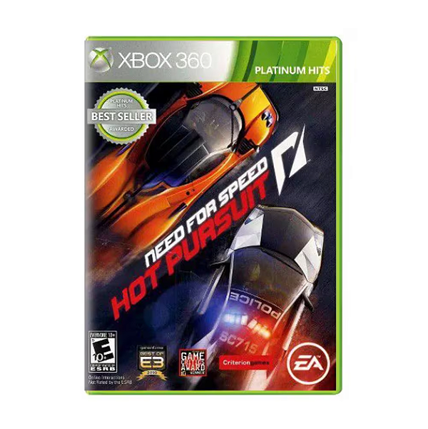 Need for Speed Hot Pursuit Xbox 360 Mídia Física Lacrado