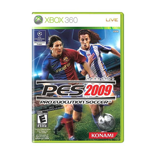 Pro Evolution Soccer 2009 PES 2009 Xbox 360 Mídia Física Lacrado