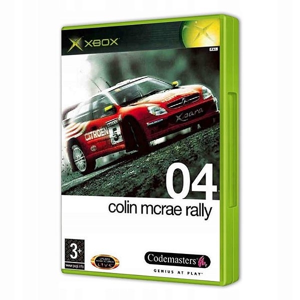 Colin McRae Rally 04 - Xbox Classic Original Lacrado