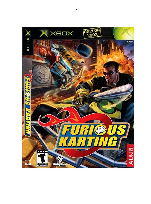 Furious Karting - Xbox Classic Original Lacrado