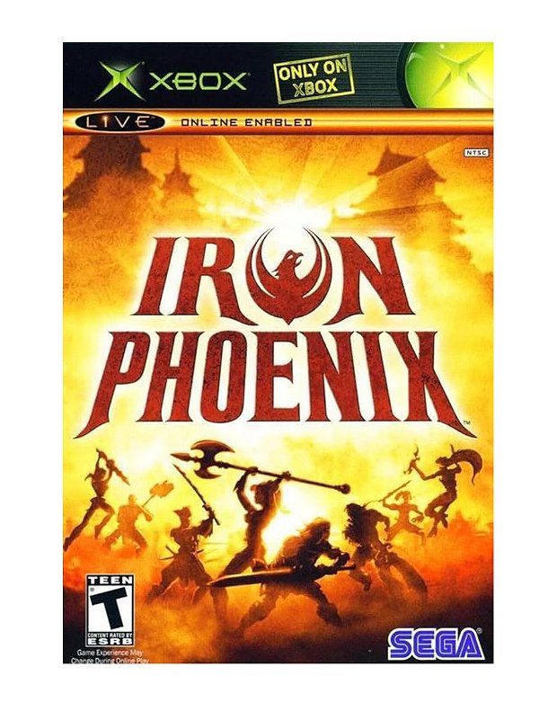 Iron Phoenix - Xbox Classic Original Lacrado