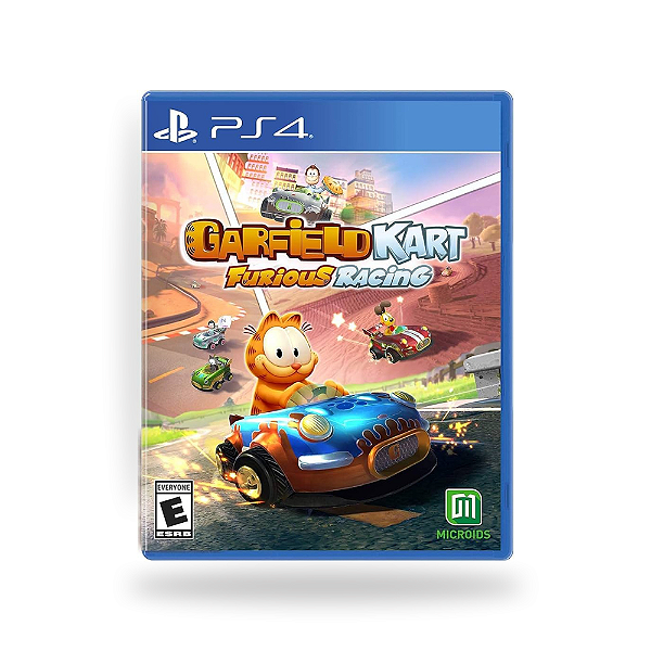 Garfield Kart Furious Racing PS4 Mídia Física Lacrado