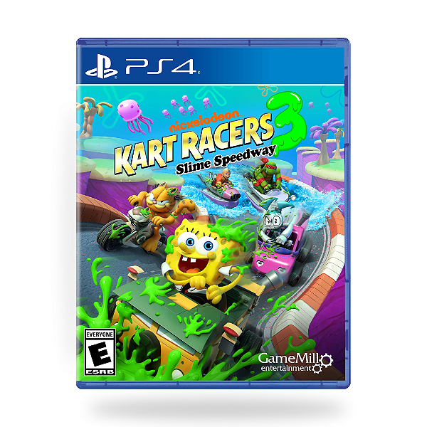 Nickelodeon Kart Rascer 3 PS4 Mídia Física Lacrado