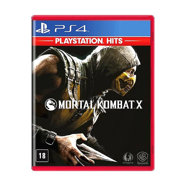 Mortal Kombat X Playstation Hits PS4 Mídia Física Lacrado