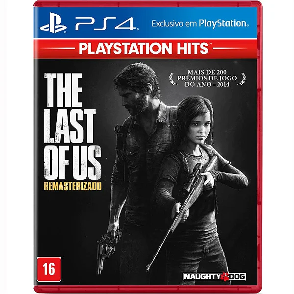 The Last Of Us Remasterizado PlayStation Hits PS4 Mídia Física Lacrado