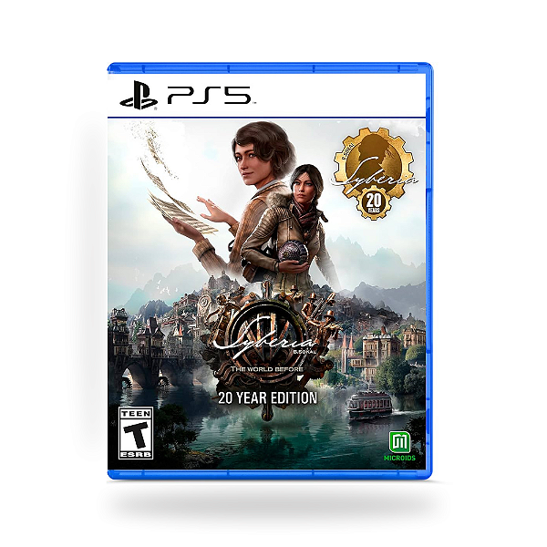 Syberia The World Before 20 Year Edition PS5 Mídia Física Lacrado
