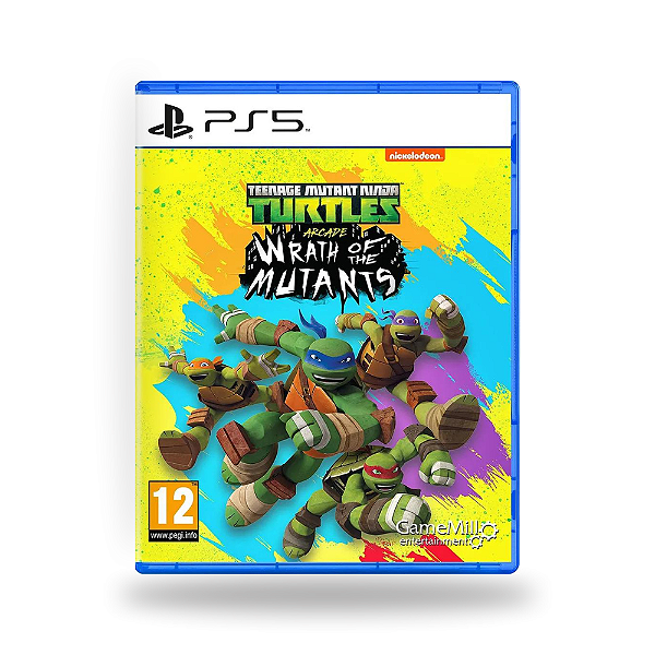 Teenage Mutant Ninja Turtles Arcade Wrath of Mutants PS5 Mídia Física Lacrado