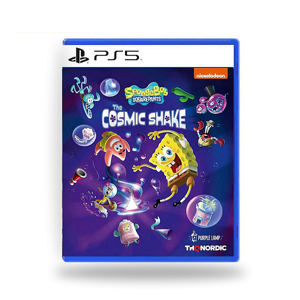 SpongeBob Squarepants Cosmic Shake PS5 Mídia Física Lacrado