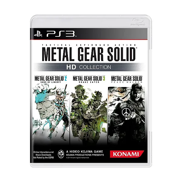 Metal Gear Solid: HD Collection PS3 Mídia Física Lacrado