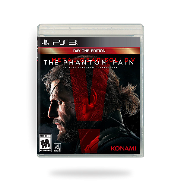 Metal Gear Solid 5 The Phantom Pain PS3 Mídia Física Lacrado