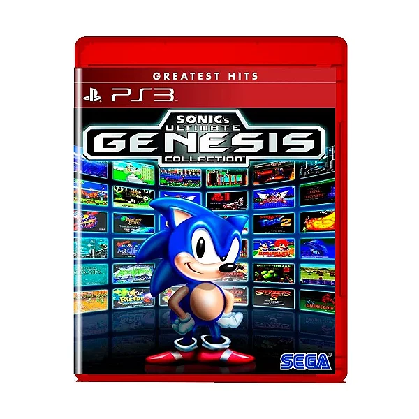 Sonic Ultimate Genesis Collection GH PS3 Mídia Física Lacrado