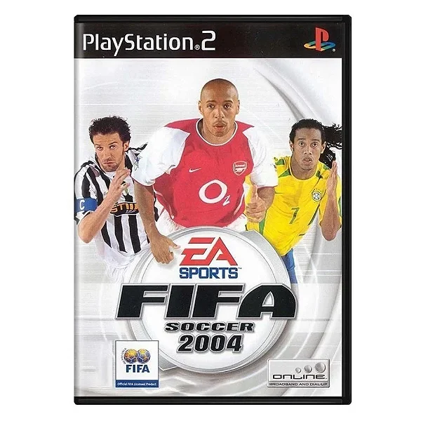 FIFA Soccer 2004 PS2 Original Lacrado (Americano)