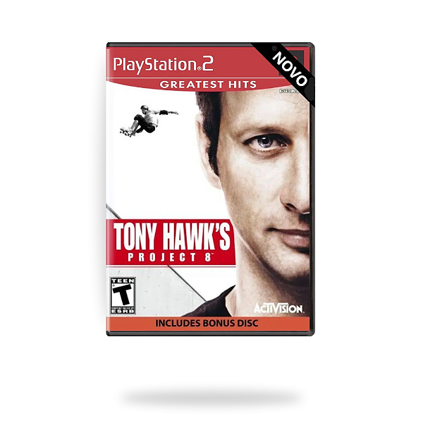 Tony Hawk's Project 8 GH PS2 Original Lacrado (Americano)