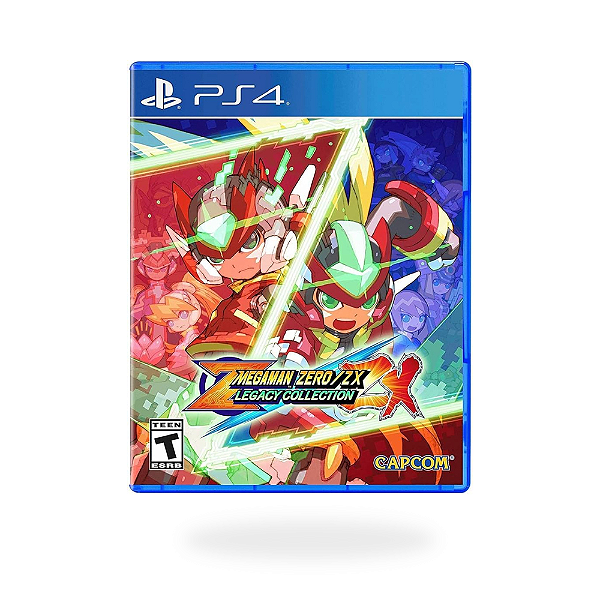 Mega Man Zero/ZX Legacy Collection PS4  Mídia Física Lacrado