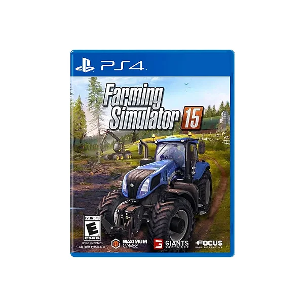 Farming Simulator 15 Mídia Física PS4 Novo Lacrado