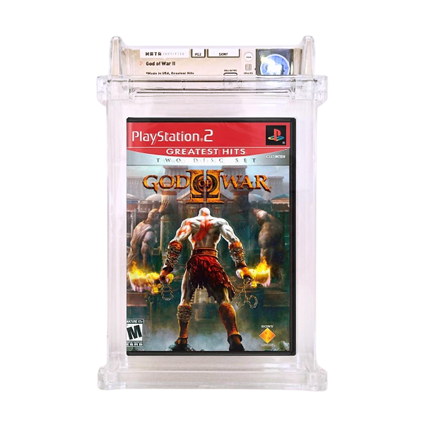God of War 2 God 2 PS2 Certificado Wata 9.4