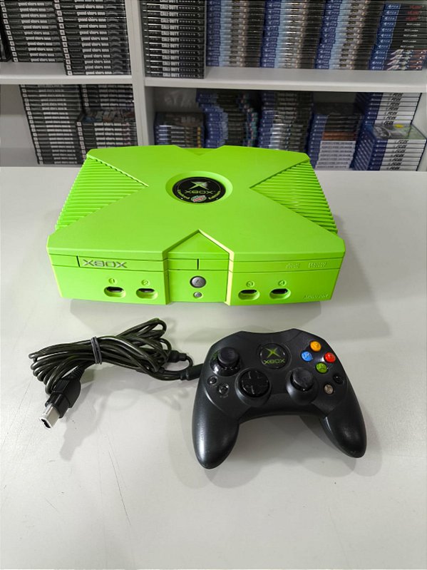 Console Microsoft Xbox Clássico Mountain Dew Limited Edition Loose