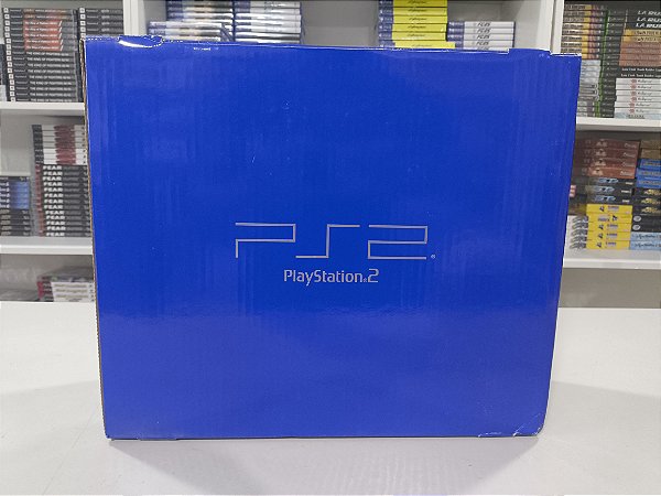 Console Sony Playstation 2 Fat Europeu Lacrado SCPH-39004 - PS2 FAT LACRADO