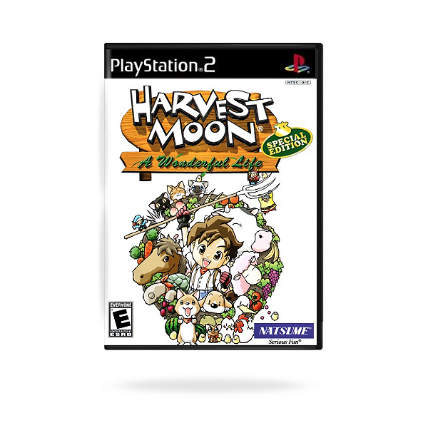 Harvest Moon a Wonderful Life Special Edition PS2 Original Lacrado (Americano)