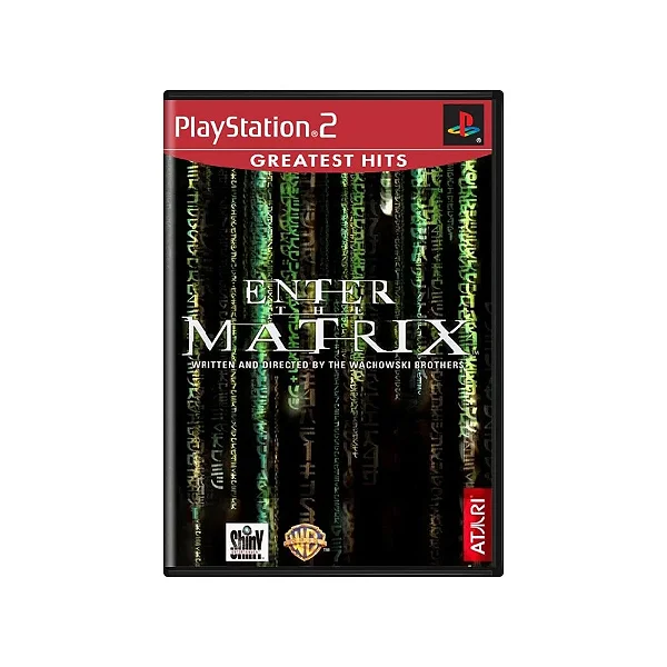 Enter the Matrix GH PS2 Original Lacrado (Americano)
