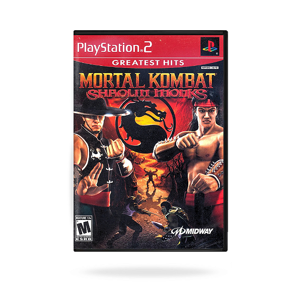 Mortal Kombat Shaolin Monks GH PS2 Original Lacrado (Americano)