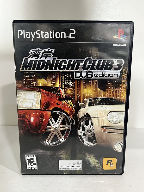 Midnight Club 3 Dub Edition PS2 Original Americano (Usado)