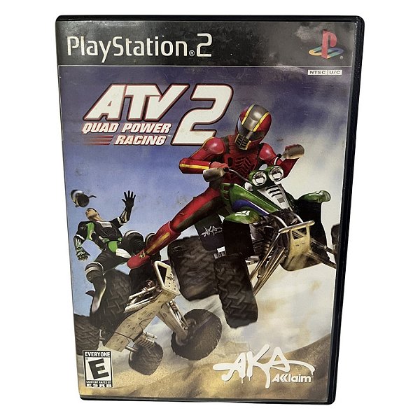 ATV Quad Power Racing 2 PS2 Original Americano (Usado)