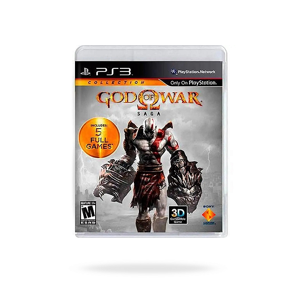 God Of War Saga PS3 Mídia Física Lacrado