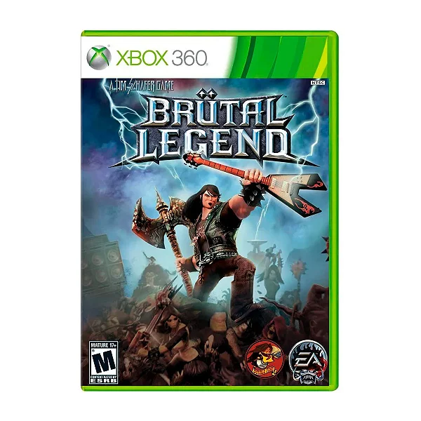 Brutal Legend Xbox 360 Original Mídia Física Lacrado