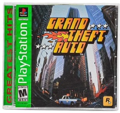 Grand Theft Auto - GTA GH PS1 Original Novo Lacrado