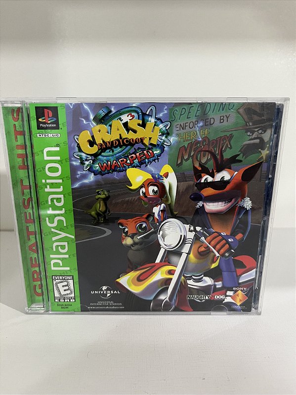 Crash Bandicoot 3 Warped GH PS1 Original Americano (Usado)