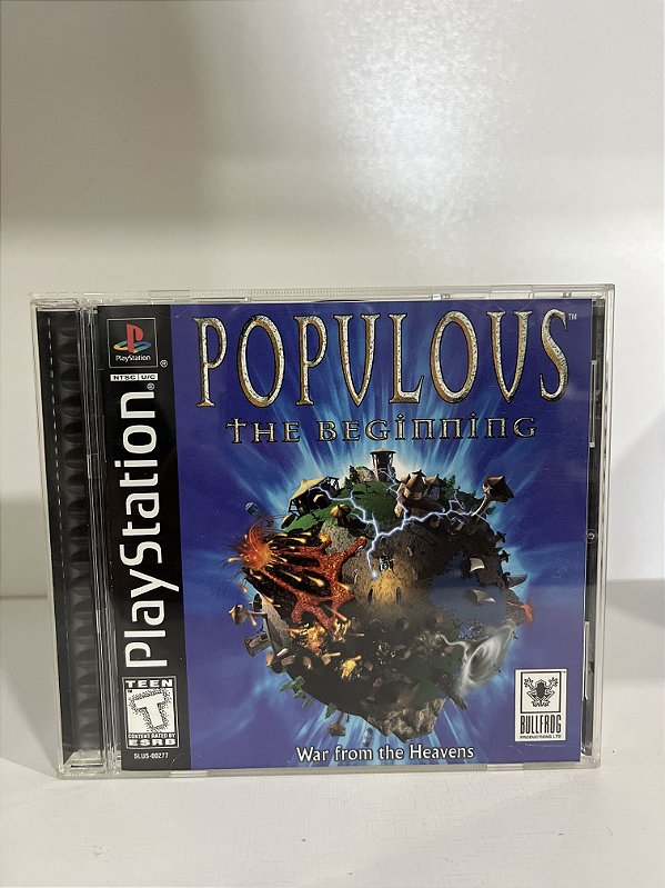 Popvlous The Beginning PS1 Original Americano (Usado)