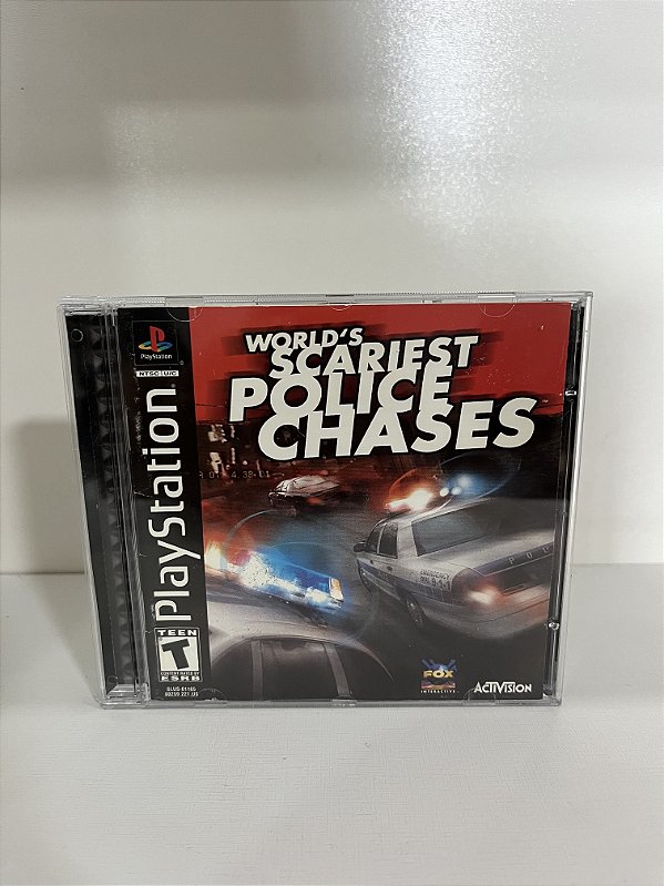 World's Scariest Police Chases PS1 Original Americano (Usado)