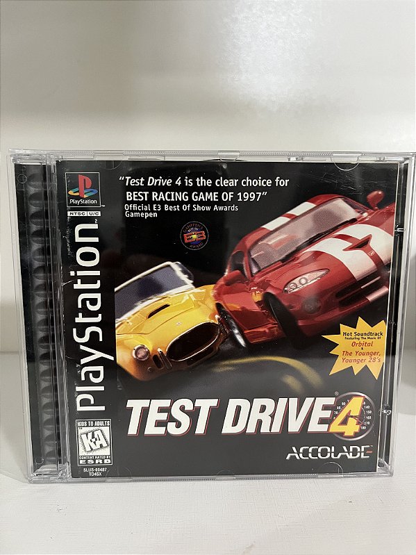 Test Drive 4 PS1 Original Americano (Usado)