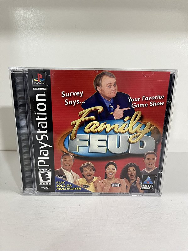 Family Feud PS1 Original Americano (Usado)