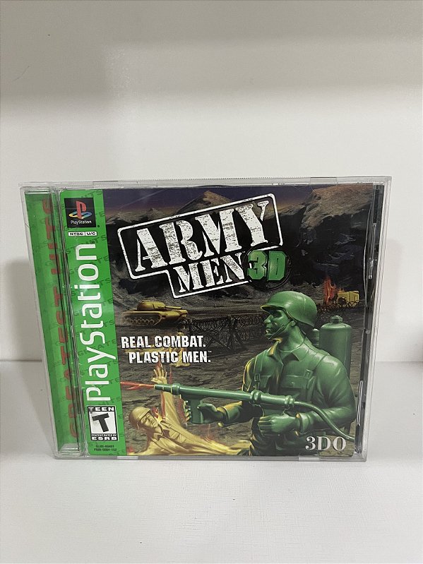 Army Men 3D GH PS1 Original Americano (Usado)