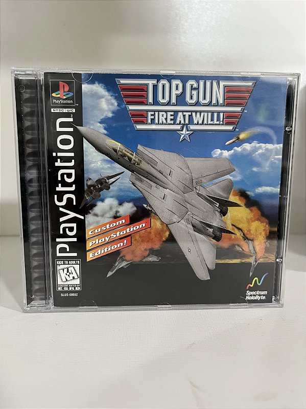 Top Gun PS1 Original Americano (Usado)