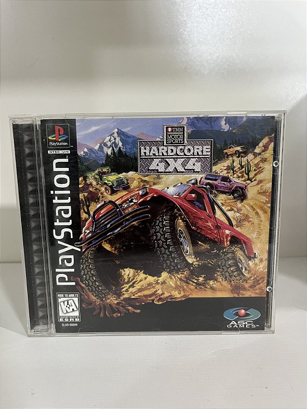 TNN Motor Sports Hardcore 4x4 PS1 Original Americano (Usado)