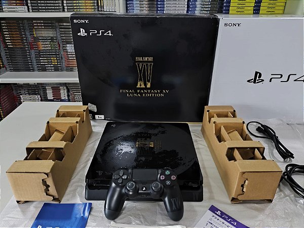 Console Playstation 4 Slim Edição Especial Final fantasy luna Edition