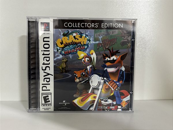 Crash Bandicoot 3 Warped Collectorr's Edition PS1 Original Americano (Usado)