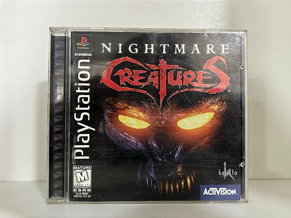 Nightmare Creatures  PS1 Original Americano (Usado)