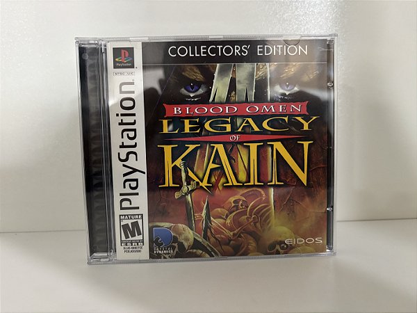Legacy Of Kain Blood Omen Collectors PS1 Original Americano (Usado)