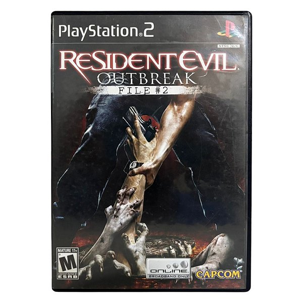 Resident Evil Outbreak File 2 PS2 Original Americano (Usado)