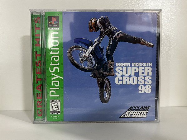 Jeremy McGrath Supercross 98 GH PS1 Original Americano (Usado)
