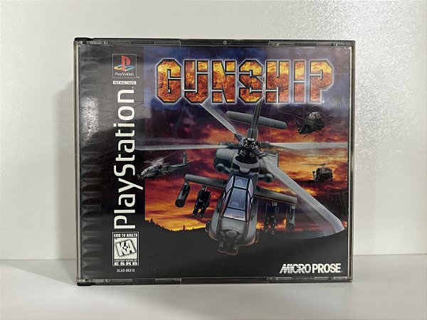 Gunship PS1 Original Americano (Usado)