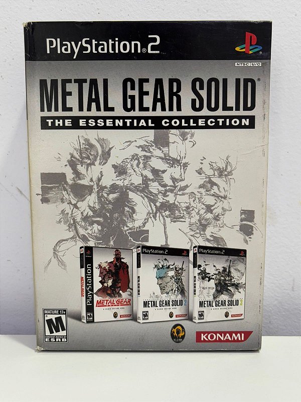 Metal Gear Solid The Essential Collection PS2 Original Americano (Usado)