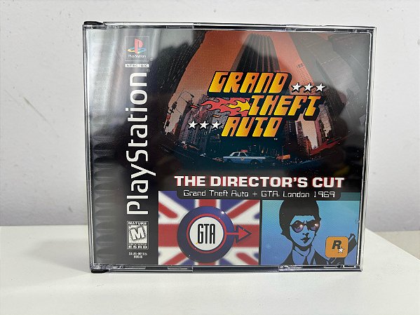 Grand Theft Auto The Director's Cut - GTA PS1 Original Americano (Usado )