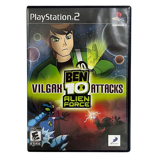 Ben 10 Alien Force Vilgax Attacks PS2 Original Americano (Usado)