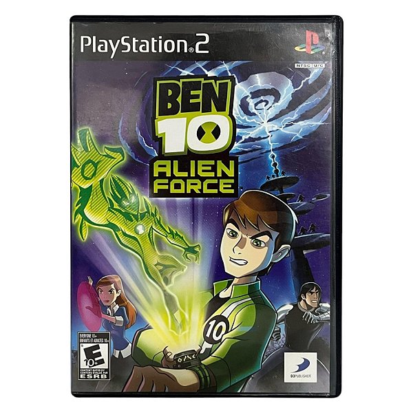 Ben 10 Alien Force PS2 Original Americano (Usado)
