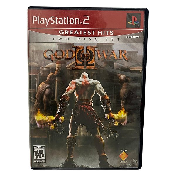 God Of War 2 Two Disc Set GH PS2 Original Americano (Usado)